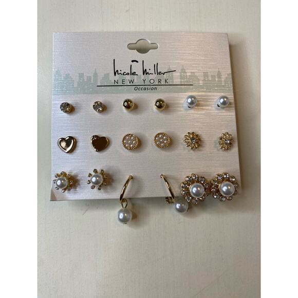 Nicole Miller Earring Set 5/20 - Picture 1 of 4